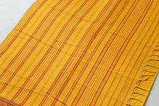 Sadaa . सदा | Begampuri Handloom Bright Yellow Cotton Saree - Turmeric Yellow
