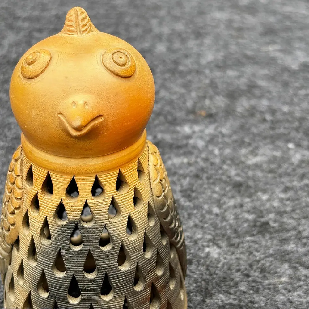 Shop Terracotta Pottery Art - Straight Sparrow T Light Holder