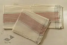Damodar . दामोदर  ✹ Handloom Matka Cotton Silk Dhoti Khes