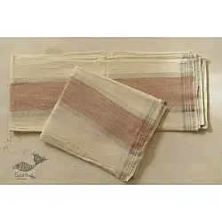 Damodar . दामोदर  ✹ Handloom Matka Cotton Silk Dhoti Khes