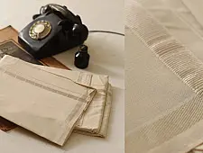 Damodar . दामोदर  ✹ Handloom Dhoti Khes - Cotton + Matka Silk - Off White