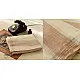 Handloom Matka Silk + Cotton Dhoti Khes - Zari Border