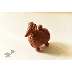 Maati Ka Kaam | Terracotta - Sheep Piggy Bank