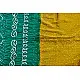 summer special Cotton Bandhani Green-Yellow Saree