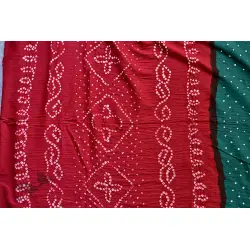 Nianboli . निंबोली  ❂ Cotton Bandhani Saree ❂ 8