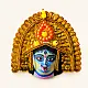 shop Handmade Paper Mache Chhau Kali Mask