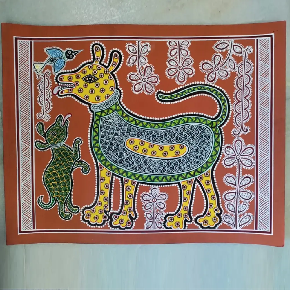shop Mandana Art - Paintings  - dog(  - 11 x 14 inch)
