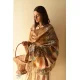 shop Kashmiri handwoven Pure Pashmina Kani Checks Shawl