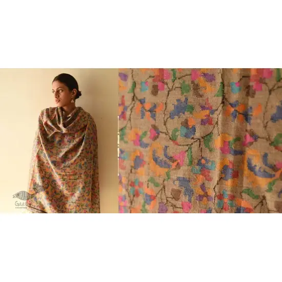 shop Handwoven Kashmiri Kani | Pure Pashmina Shawl