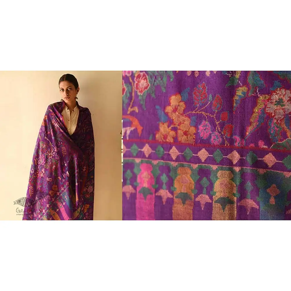 shop Kani Full Jaal Pashmina Kashmiri Shawl