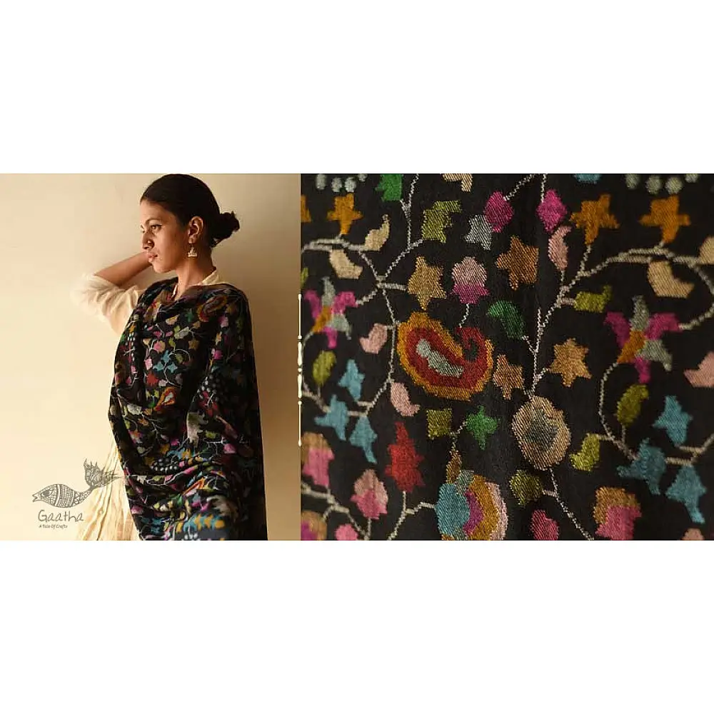 shop Kani Handspun Kashmiri Shawl Pure Pashmina Wool