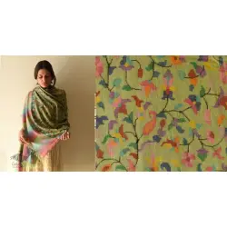 Gul - Kashmiri Handwoven Kani Pure Pashmina Shawl