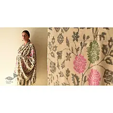 Gul - Kashmiri Pashmina Shawl~  Pure Kani Work