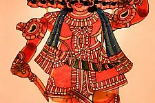 Leather Puppets | Raavan / Lankapati