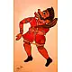 Handmade leather puppet | Asura