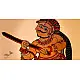 Handmade leather puppet - asura