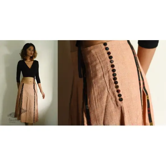 shop Ikat Handloom Cotton Designer Skirt