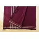 Casual Classics ❊ Everyday Handloom Saree - magenta cotton saree 