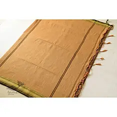 Casual Classics ❊ Handloom ❊ Sand Yellow Color Cotton Saree