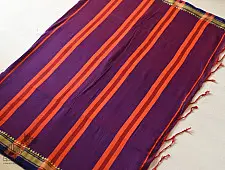 Casual Classics ❊ Handloom Saree ❊ Purple