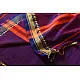 shop pure cotton handloom saree - purple