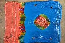 बीनणी ★ Chiffon laheriya Saree ★ 1