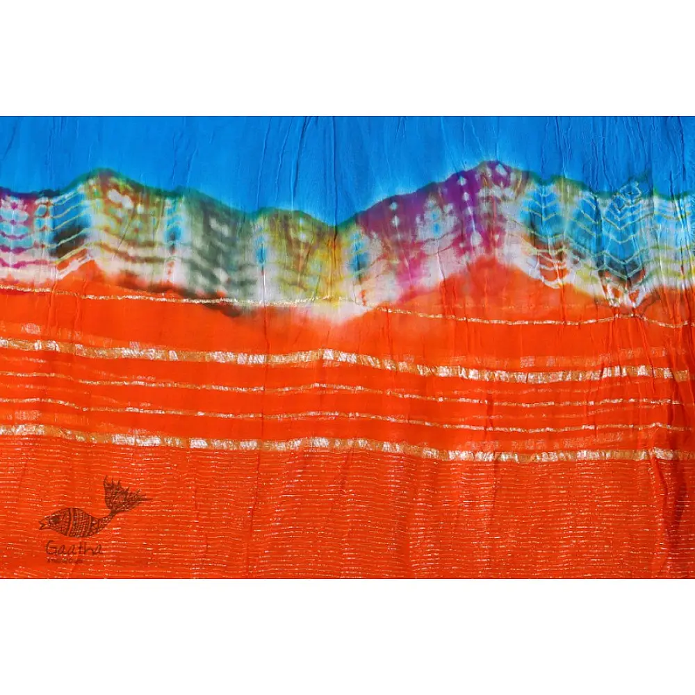 बीनणी ★ Chiffon laheriya Saree ★ 12