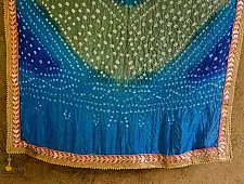 बीनणी ★ Silk Bandhni Dupatta ★ 14