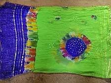 बीनणी ★ Chiffon laheriya Saree ★ 3