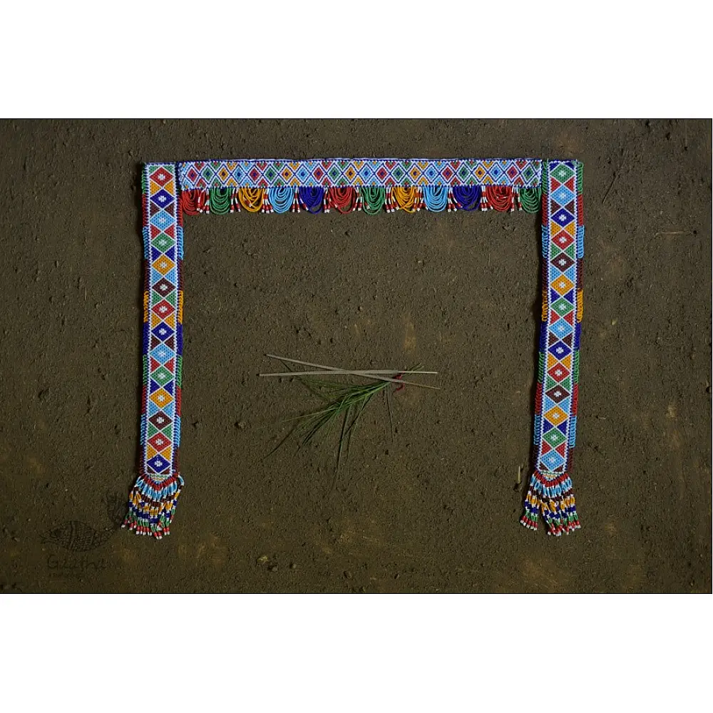 shop online handmade glass bead door toran
