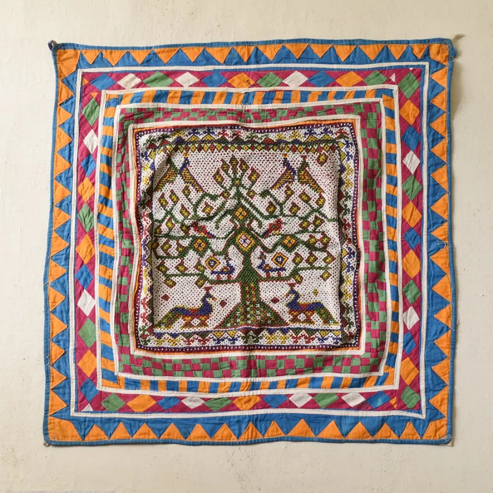 Antique Bead Hanging - Tree Motif