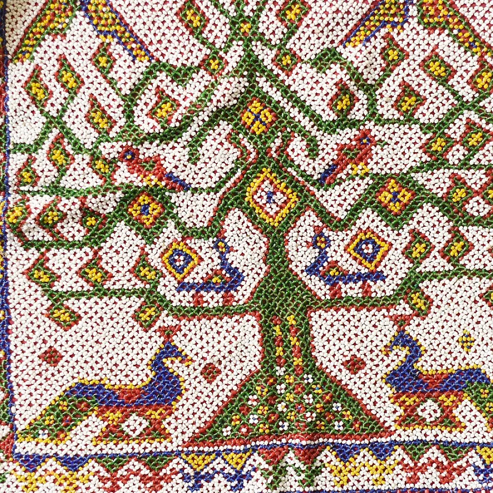 Antique Bead Hanging - Tree Motif