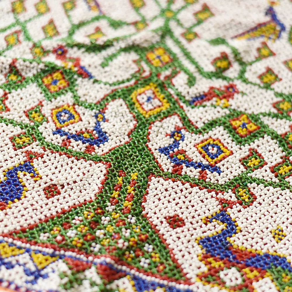 Antique Bead Hanging - Tree Motif