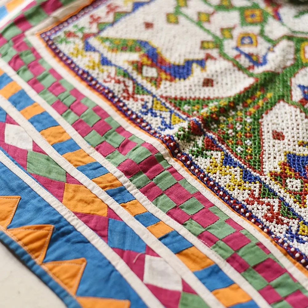 Antique Bead Hanging - Tree Motif