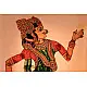 Handmade leather puppet-radhika