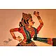 Handmade leather puppet- radha