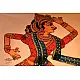 Handmade leather puppet- radha