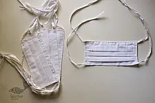 Be safe & stylish ✜ Mul Cotton Layered Mask ( Set of 4 ) ✜ A