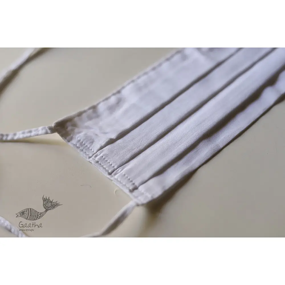Be safe & stylish ✜ Mul Cotton Layered Mask ( Set of 4 ) ✜ A