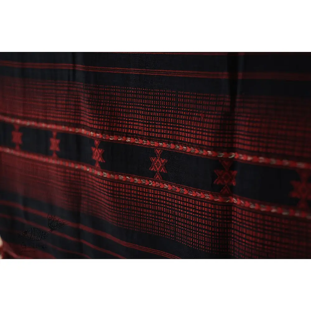 shop online Cotton bhujodi handwoven cotton dupatta 5