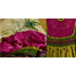 Pearls of Wisdom ❉ Bandhani Gajji Silk Dupatta ❉ 18