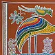 shop Mandana Art - Painting ~ Crane ( 11 x 14 inch)