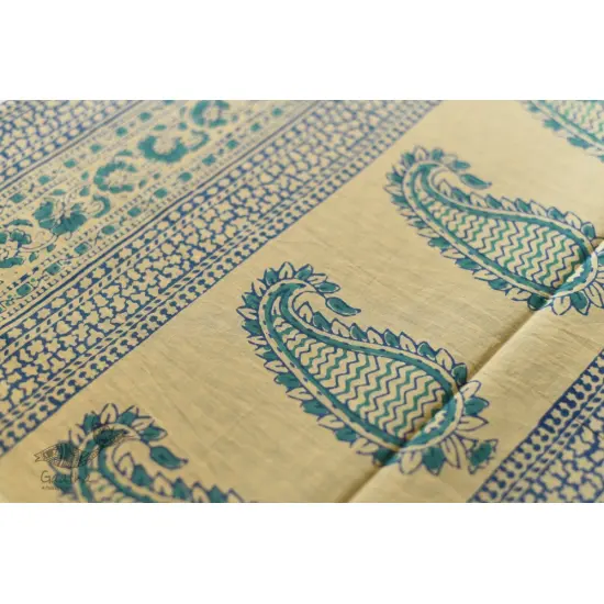 Shop Gamthi Block Print pure cotton saree