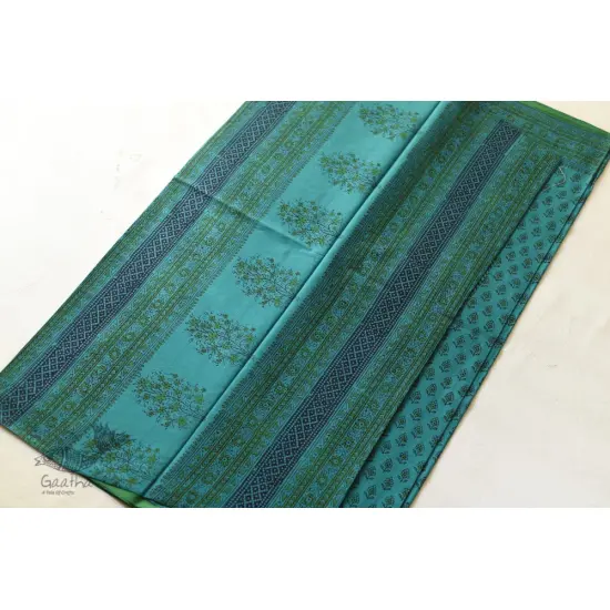 Shop Gamthi Block Print pure cotton saree