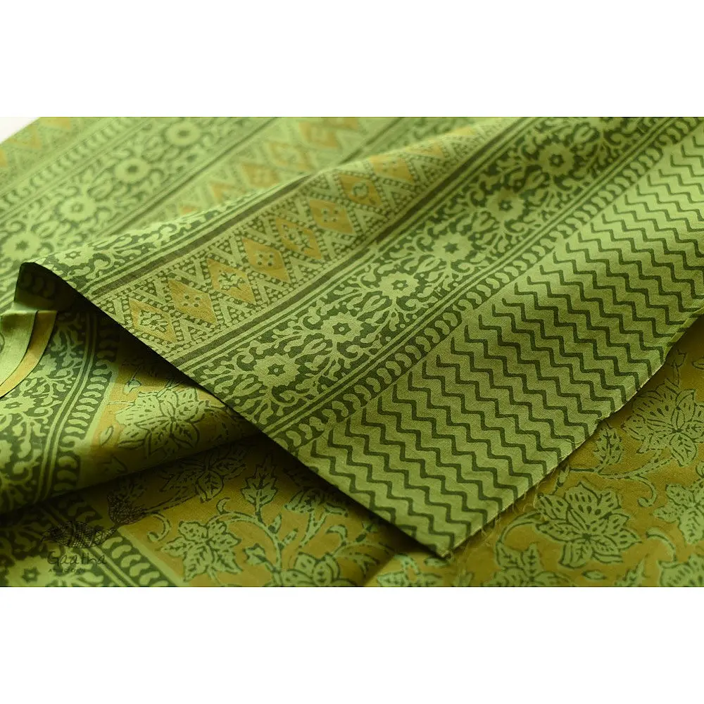 Shop Gamthi Block Print pure cotton saree