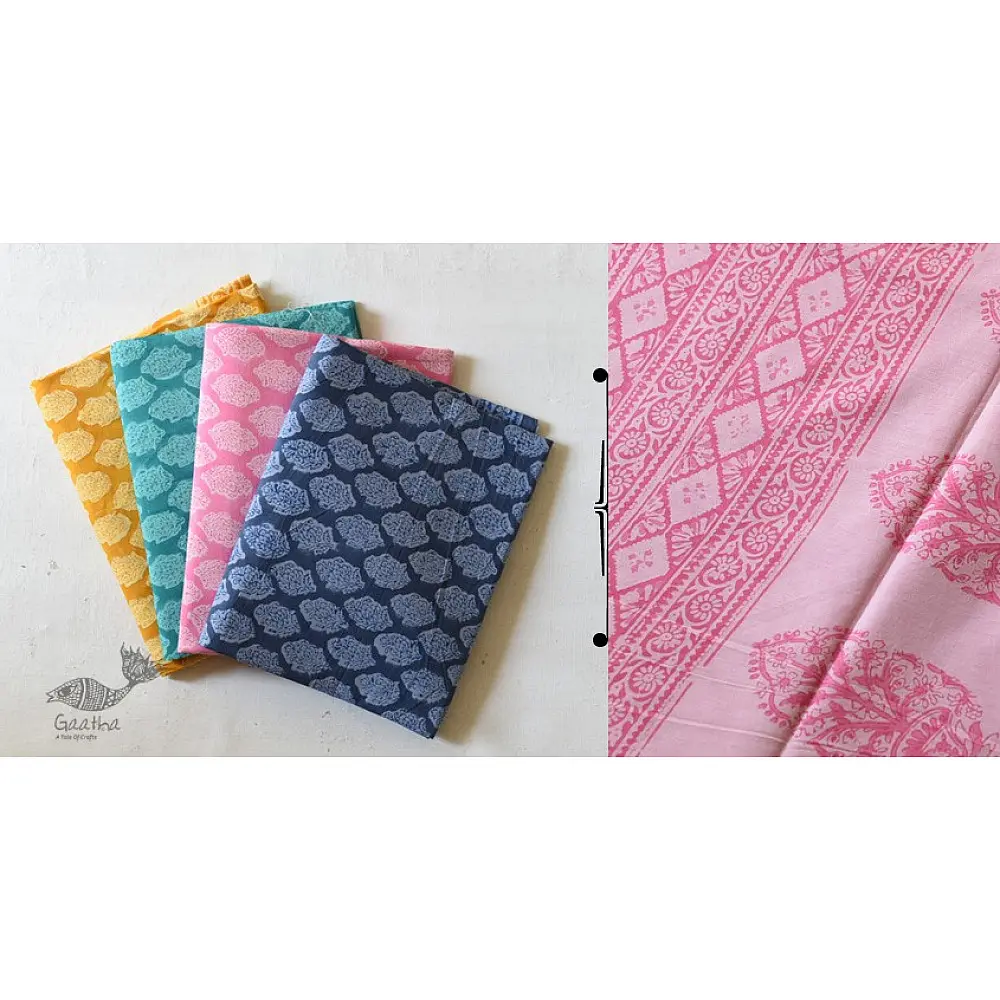 Shop Gamthi printed pure cotton saree