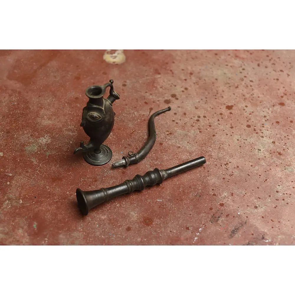 Shop Antique from Khajuraho Brass Hookah