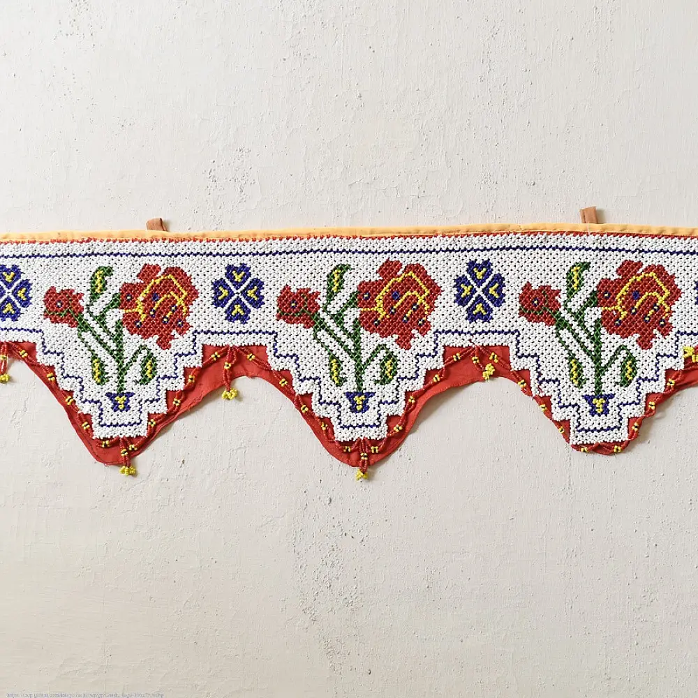 Antique Door Toran - Rose Motif