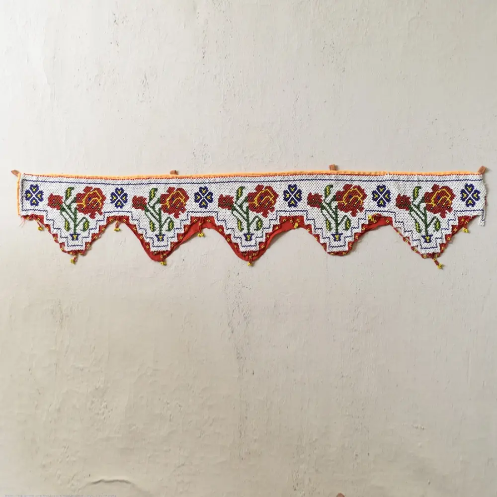 Antique Door Toran - Rose Motif
