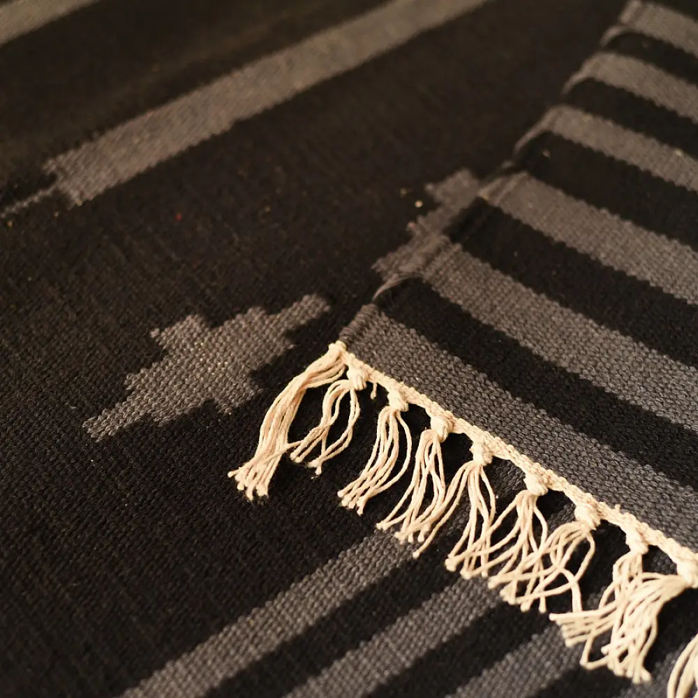 shop Handwoven Geometric Dhurries